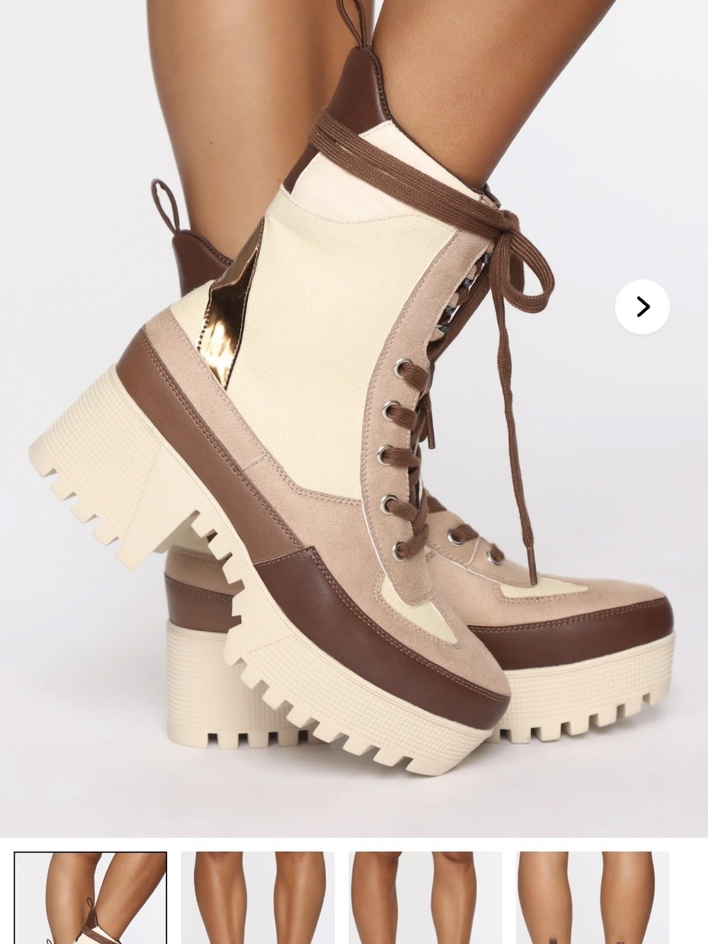 Walk The Other Way Booties - Tan FASHIONNOVA